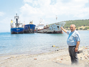 Nemrut Körfezi’nde hayalet gemiler üçtü, beş oldu