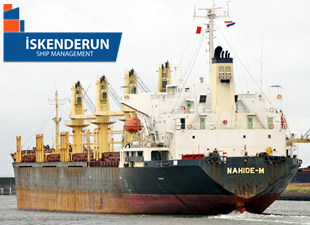 Türk şirketine ait M/V NAHIDE-M isimli gemi, Amsterdam Limanı'nda tutuklandı