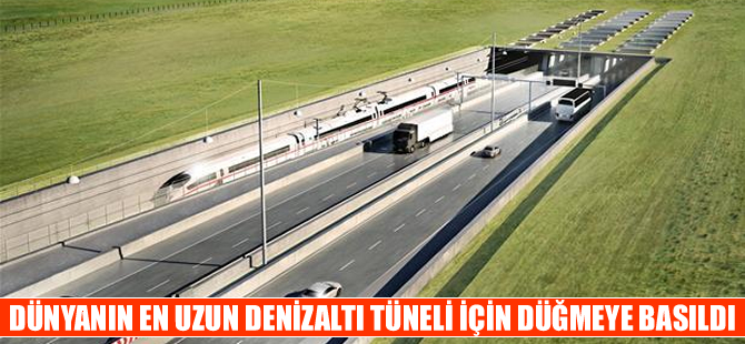 Dünyanın en büyük denizaltı tüneli için anlaşma sağlandı