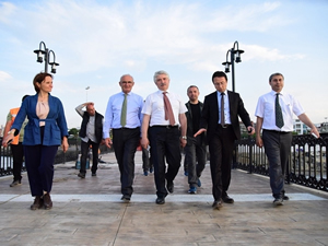 Samsun Çobanlı iskelesi tamam, kruvaziyer gemileri yanaşabilecek