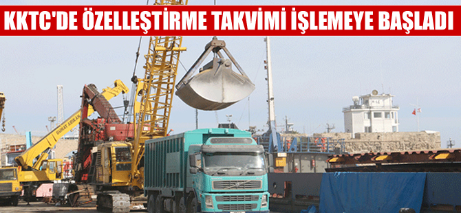 Kuzey Kıbrıs Türk Cumhuriyeti'nde özelleştirme dönemi başladı