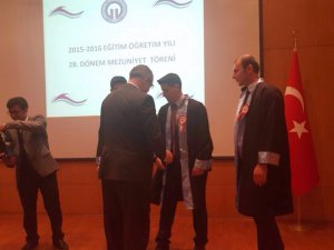 Türk Loydu KTÜ'de denizci öğrencilerin mezuniyet törenine katıldı
