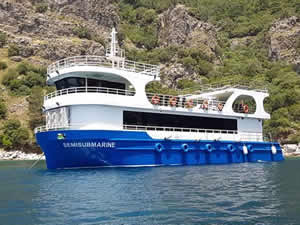 Türk Loydu tarafından klaslanan “Semisubmarine” suya indirildi