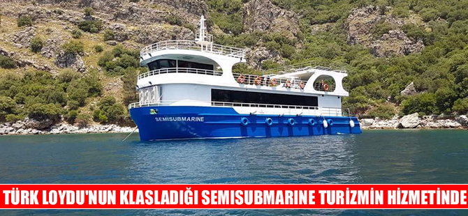 Türk Loydu tarafından klaslanan  “Semisubmarine” suya indirildi