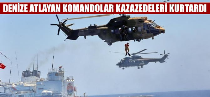 Şehit Teğmen Caner Gönyeli Tatbikatı'nın deniz safhası başladı