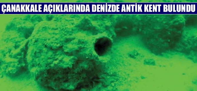 Marmara Denizi'nde antik kent bulundu