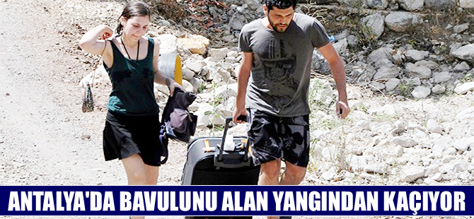 Kumluca'daki yangın kontrol altına alındı, Adrasan'da başladı