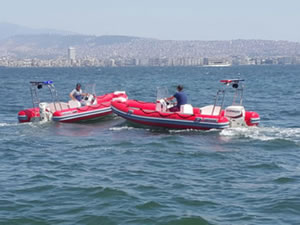 Edremit Körfezi'ne acil durumlar için iki adet bot alındı