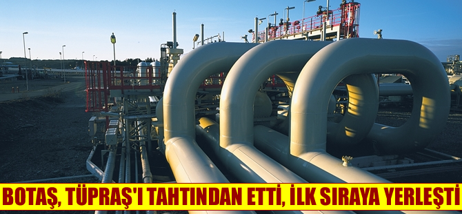 Fortune 500'e göre Türkiye'nin en büyüğü BOTAŞ