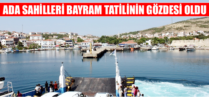 'Ada sahilleri' bayram tatilinin gözdesi