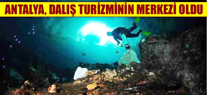 Dalış turizminde marka şehir Antalya