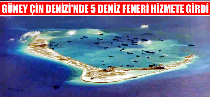 Güney Çin Denizi'nde kamu yararına 5 deniz feneri