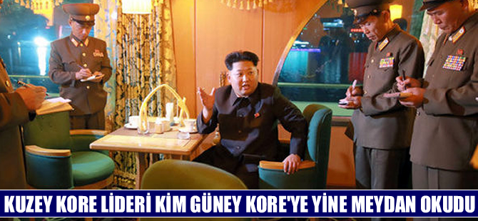 Kim'den 'Güney Kore'yi 'alev denizine çeviririz' tehdidi