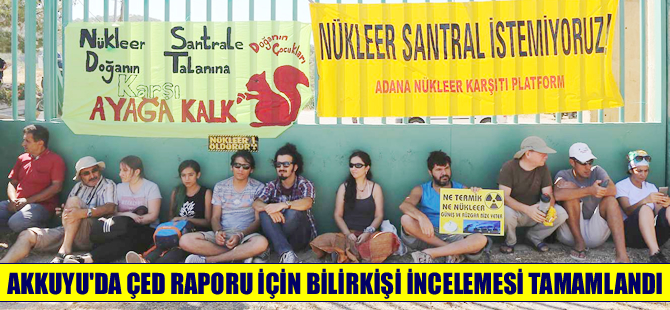 Akkuyu’da ÇED raporu için bilirkişi incelemesi