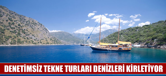 Prof. Dr. Uğur Sunlu, “Denetimsiz yat turları denizleri kirletiyor”