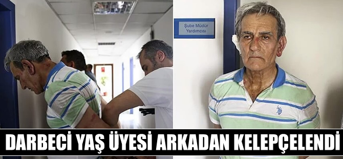 Darbeci YAŞ Üyesi Orgeneral Akın Öztürk, arkadan kelepçelendi