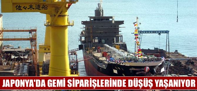 Japonya'ya verilen gemi siparişlerinde bir ayda yüzde 44 düşüş