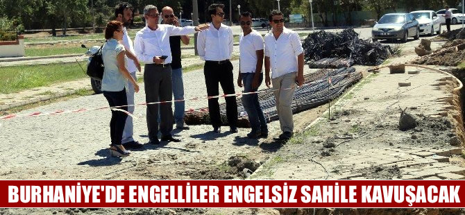 Burhaniye’de engelliler engelsiz sahile ulaşacak