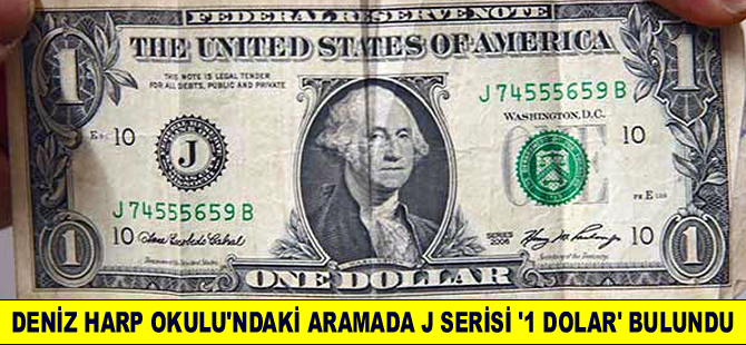 Deniz Harp Okulu'nda üsteğmenin odasında '1 dolar' bulundu