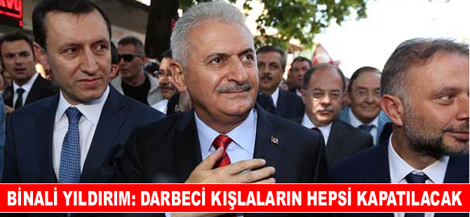 Başbakan Binali Yıldırım: Akıncı Üssü kapatılacak