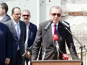 Cumhurbaşkanı Erdoğan, Gölbaşı Özel Harekatı Daire Başkanlığı'nı ziyaret etti