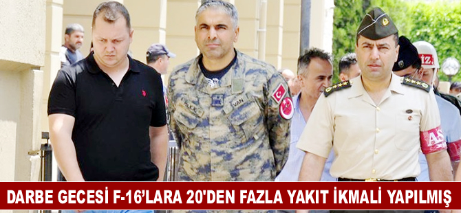 Darbeciler F-16'lara 20'den fazla yakıt ikmali yapmış!