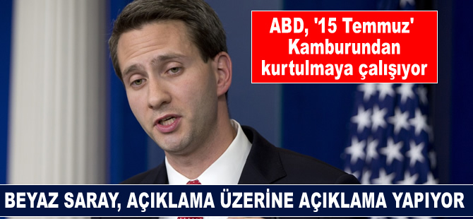 Beyaz Saray "15 Temmuz" kamburundan kurtulmaya çalışıyor