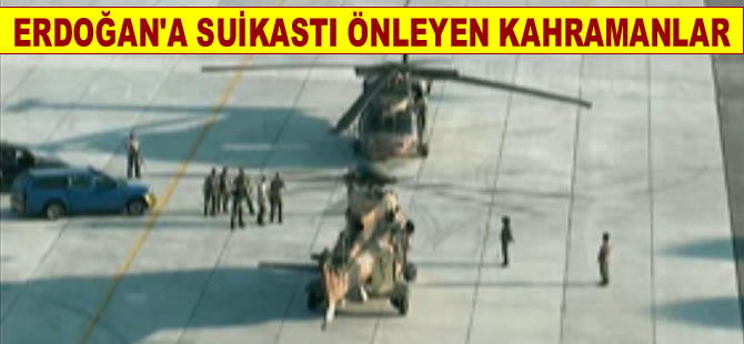 Kahraman subaylar, helikopterini bozarak Cumhurbaşkanı'na suikastı engellediler