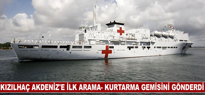 Kızılhaç'ın  ilk arama-kurtarma gemisi The Responder Akdeniz'de göreve başladı