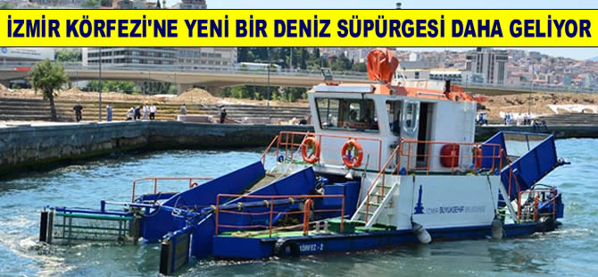 İzmir Körfez’i için Tuzla'da  4. deniz süpürgesi inşa ediliyor