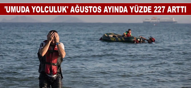 "Umuda yolculuk" 10 günde yüzde 227 arttı