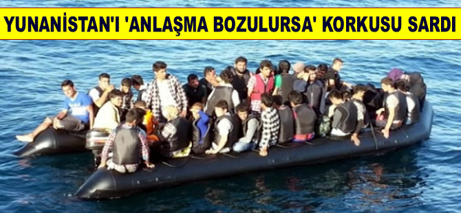 Yunanistan mülteci anlaşmasının bozulmasından korkuyor