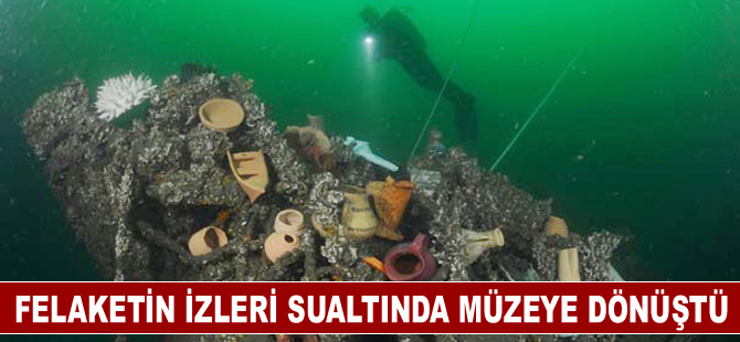 Değirmendere'nin batık sahili yeni misafirlerine ev sahipliği yapıyor