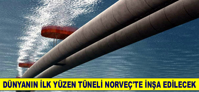 Dünyanın ilk yüzen tüneli Norveç'te yapılacak