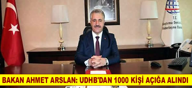 Ulaştırma Denizcilik ve Haberleşme Bakanlığı'ndan 1000 kişi açığa alındı