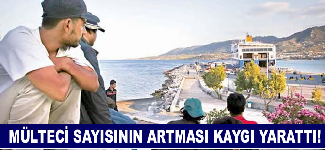 Atina mülteci sayısının artmasından çok endişeli