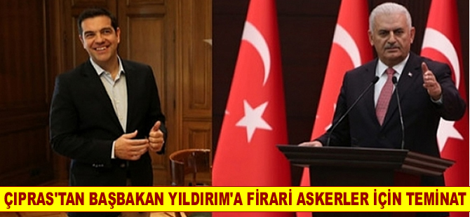 Yunanistan'a kaçan firari askerler için Çipras'tan teminat