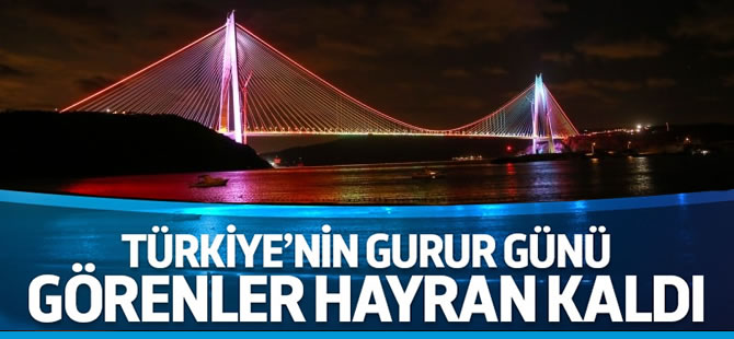 Yavuz Sultan Selim Köprüsü bugün açılıyor