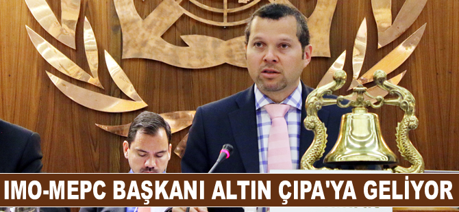 IMO-MEPC Başkanı Büyükelçi Arsenio Dominquez, Altın Çıpa'ya katılacağını açıkladı