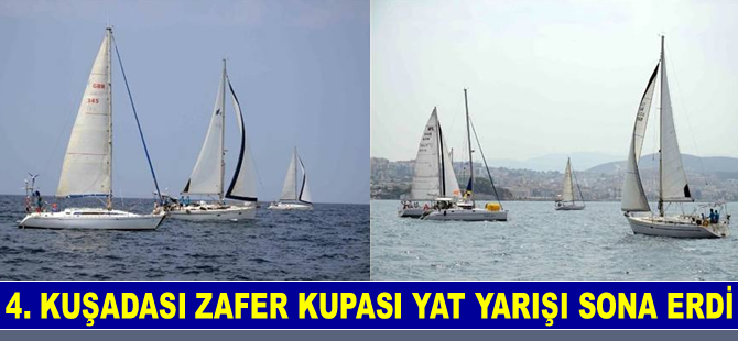 Kuşadası 4. Zafer Kupası Yat Yarışları tamamlandı