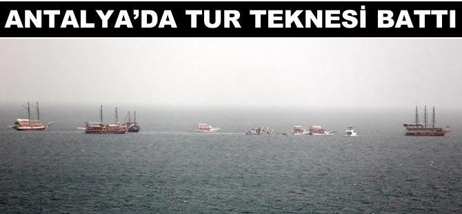 Antalya’da batan tekneden acı haber geldi