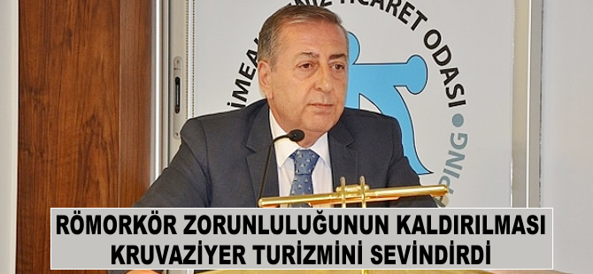 Römorkör zorunluluğunun kaldırılması kruvaziyer turizmini sevindirdi