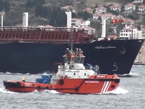 LNG yüklü tankerin Çanakkale Boğazı geçişinde, gemi trafiğine kapatıldı