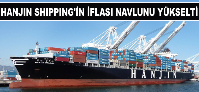Hanjin gemilerinin piyasadan çekilmesi navluna sıçradı