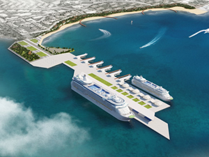 Vizyon Proje 'Kruvaziyer Limanı' çalışmalarına başlandı