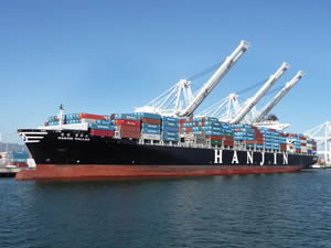 Hanjin 45 milyon dolar kredi buldu, mahsur kalan gemiler limanlara yanaştı