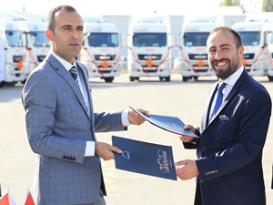 Negmar Grup şirketlerinden ETİS Lojistik, yeni filosuna kavuştu