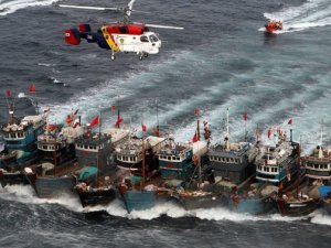 Güney Kore'den Çinli balıkçılara operasyon