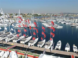 Boatshow Eurasia Fuarı'nda, 90 milyon Euro değerinde 180 tekne satıldı