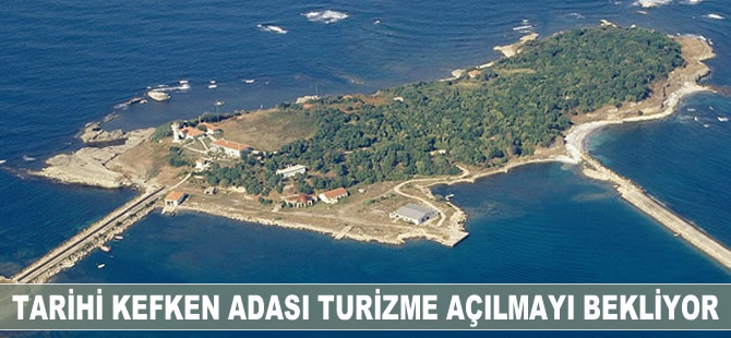 Tarihi Kefken Adası turizme açılmayı bekliyor